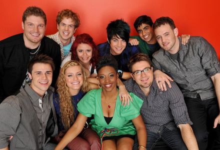 Adam Lambert, Matt Giraud, Lil Rounds, Kris Allen, Anoop Desai, Allison Iraheta, Danny Gokey, Megan Joy, Michael Sarver,