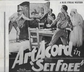 Art Acord, Jess Deffenbach, and Olive Hasbrouck in Set Free (1927)