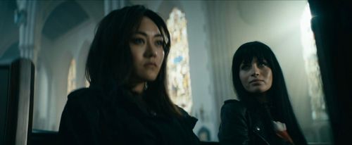 Karen Fukuhara and Jordana Lajoie in The Boys: We Gotta Go Now (2020)