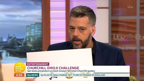 Iain Lee in Good Morning Britain (2014)