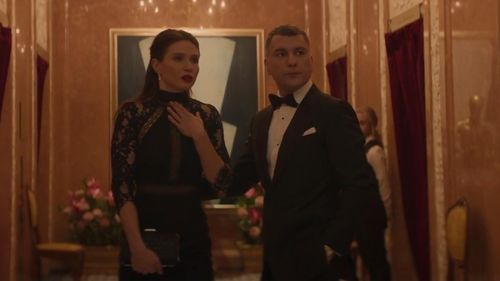 Florin Penișoară and Rita Volk in Dr. Death (2021)