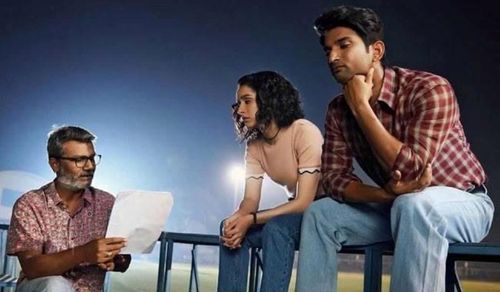 Shraddha Kapoor, Sushant Singh Rajput, and Nitesh Tiwari in Chhichhore (2019)