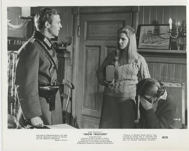 James Franciscus, Randi Kolstad, and Ilona Rodgers in Snow Treasure (1968)