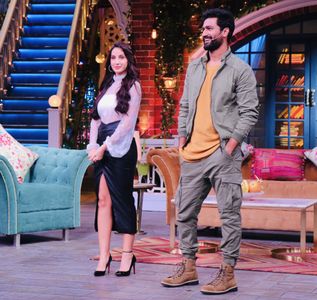 Vicky Kaushal and Nora Fatehi in The Kapil Sharma Show: Nora Fatehi & Vicky Kaushal (2019)