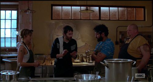 Joel Marsh Garland, Mousa Hussein Kraish, and Jenn Colella in Feed the Beast (2016)