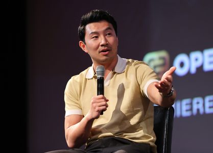 Simu Liu at an event for Shang-Chi and the Legend of the Ten Rings (2021)