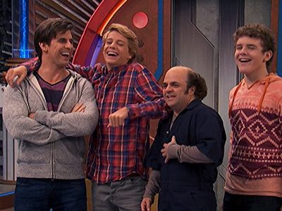 Cooper Barnes, Michael D. Cohen, Sean Ryan Fox, and Jace Norman in Henry Danger (2014)