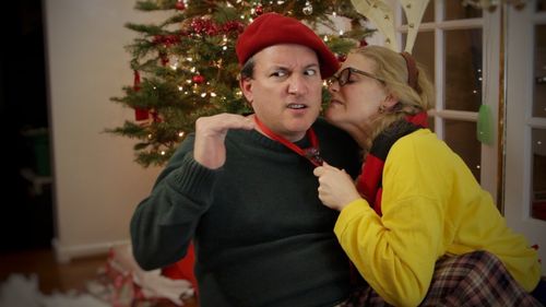 Still of Justin Armao & Breeanna Judy in Christmas with Cookie.