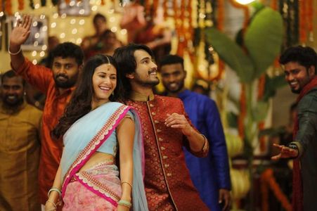 Amyra Dastur and Raj Tarun in Raju Gadu (2018)