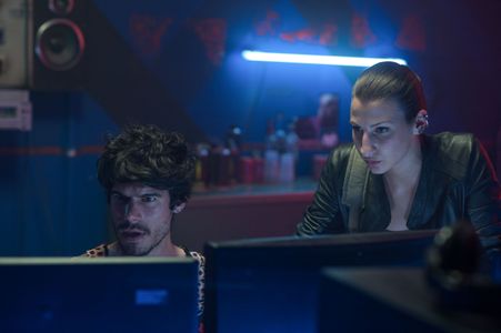 Milutin Milosevic and Amila Terzimehic in The November Man (2014)