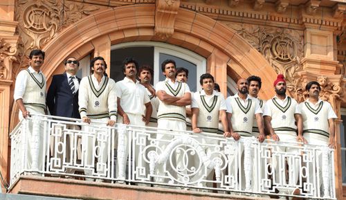 Jiiva, Pankaj Tripathi, Tahir Raj Bhasin, Chirag Patil, Saqib Saleem, Jatin Sarna, and Harrdy Sandhu in '83 (2021)