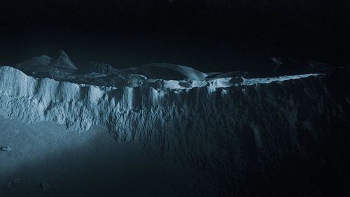 Still of the moon surface in Shockwave Darkside (2014)