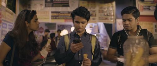 Ritvik Sahore, Sunakshi Grover, and Shivam Kakar in Flames (2018)