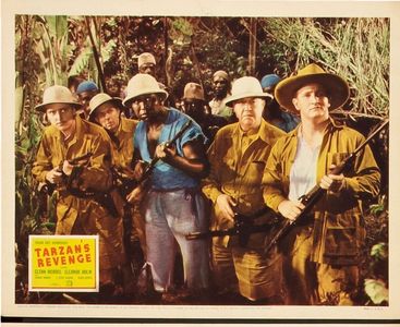 George Barbier, Corbet Morris, John Lester Johnson, George Meeker, Joe Sawyer, and Blue Washington in Tarzan's Revenge (