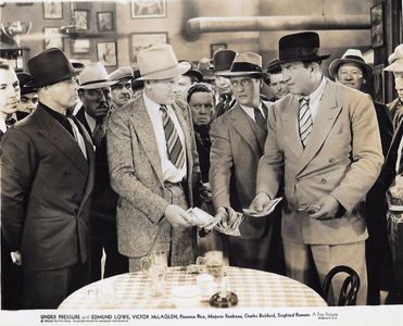 Charles Bickford, Ed Brady, Edmund Lowe, Victor McLaglen, George Regas, Sig Ruman, Jim Thorpe, Johnnie Walker, and Georg