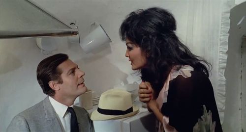 Marcello Mastroianni and Moira Orfei in Casanova 70 (1965)