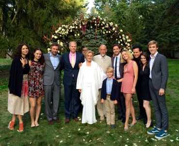 Glenn Close, John Malkovich and the cast of ‘The Wilde Wedding’.