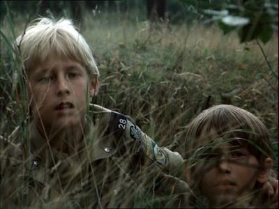 Bartosz Hajncz and Marcin Kowalczyk in Czarne stopy (1987)