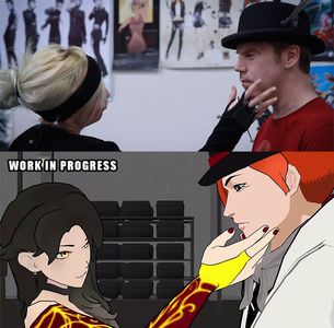 Behind the scenes of RWBY, Gray G. Haddock and Jessica Nigri