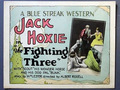 Olive Hasbrouck, Jack Hoxie, and William Malan in The Fighting Three (1927)