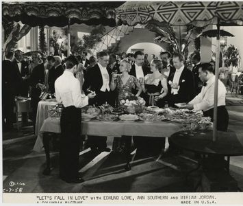 Miriam Jordan, Edmund Lowe, and Ann Sothern in Let's Fall in Love (1933)