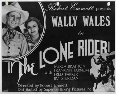 Myrla Bratton and Hal Taliaferro in The Lone Rider (1934)