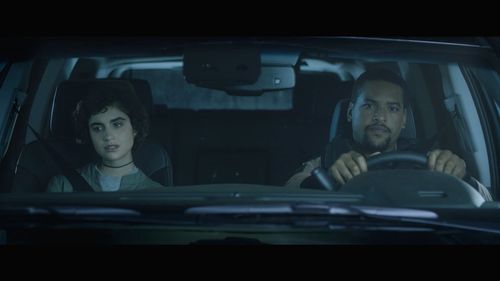 Jim Titus and Sarah Yarkin in Eat Brains Love (2019)