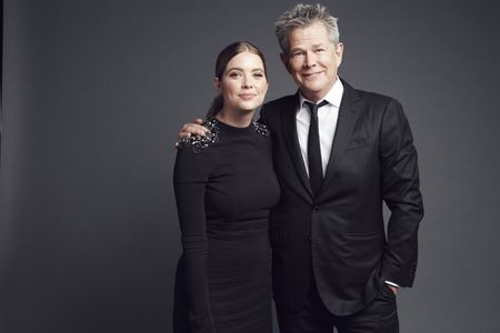 David Foster and Ashley Benson