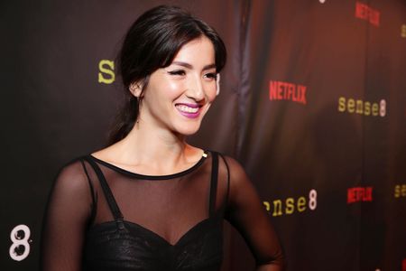 Eréndira Ibarra at an event for Sense8 (2015)