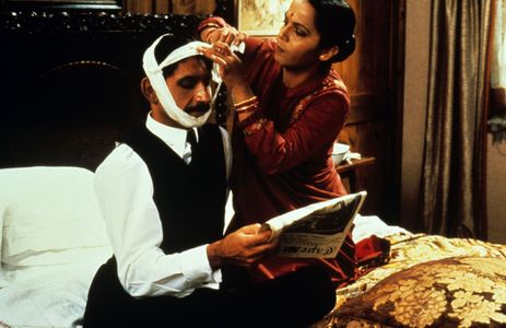 Ben Kingsley and Rohini Hattangadi in Gandhi (1982)