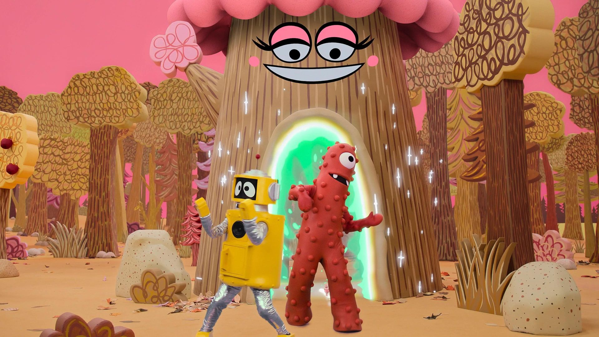 Yo Gabba GabbaLand! background