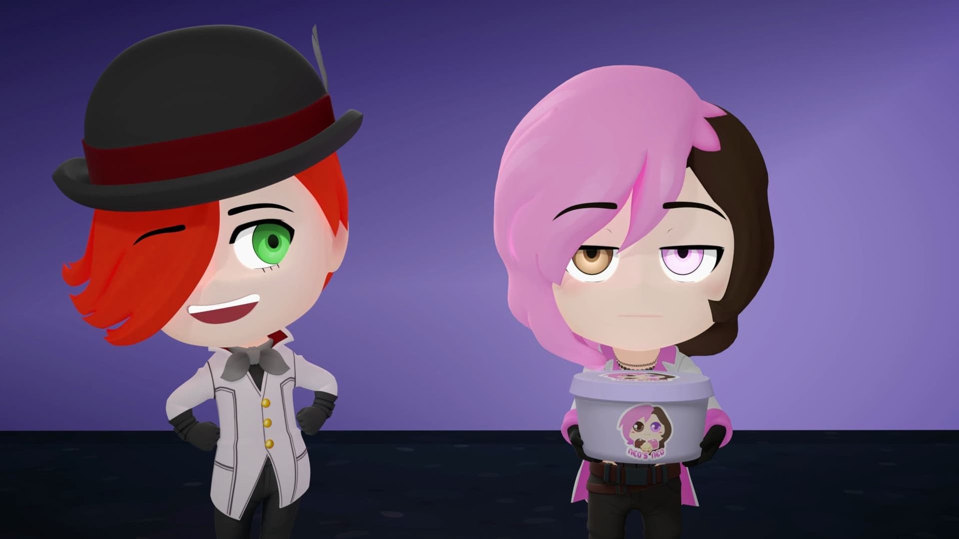 RWBY Chibi background