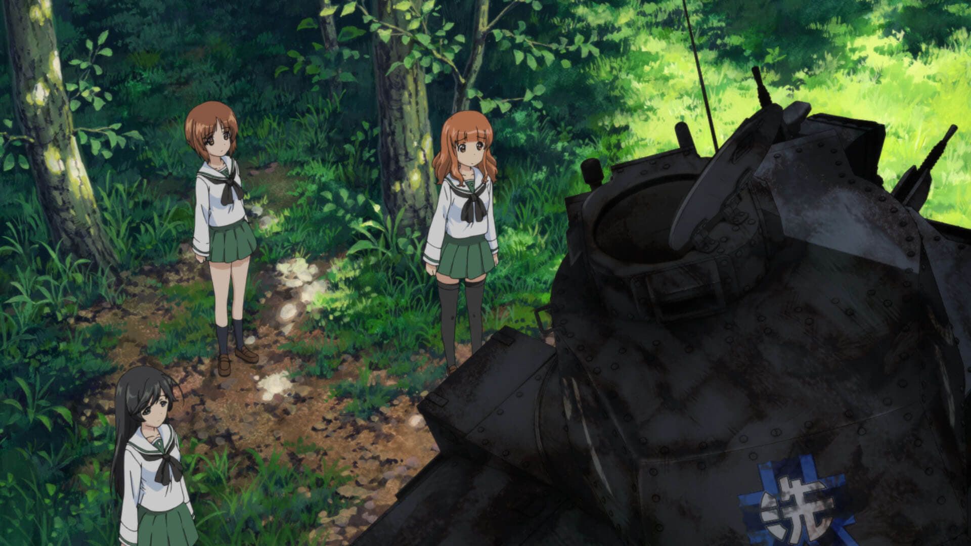 Girls und Panzer background