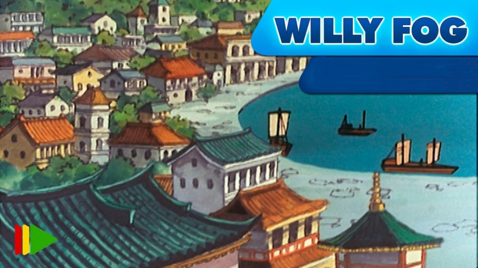 Around the World with Willy Fog background