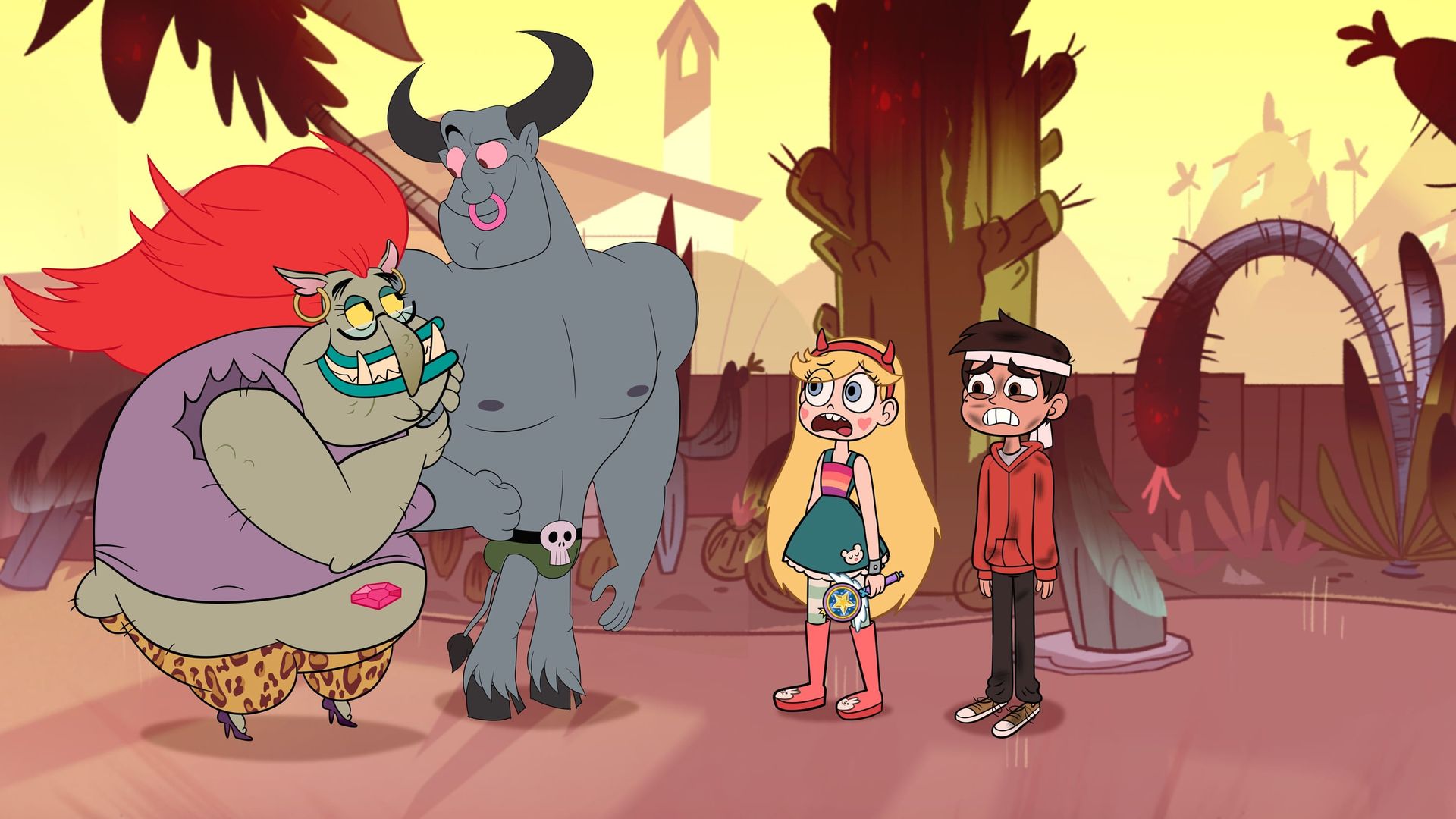 Star vs. the Forces of Evil background