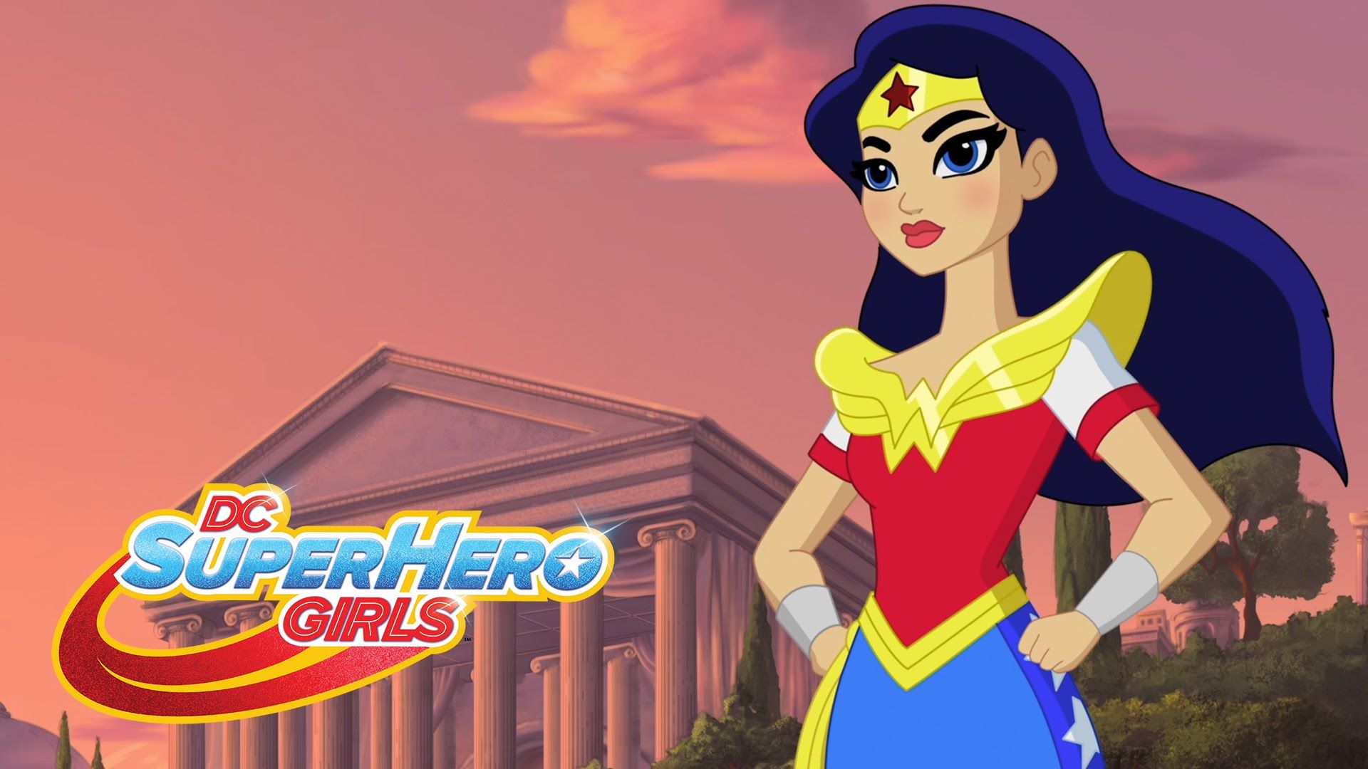 DC Super Hero Girls background