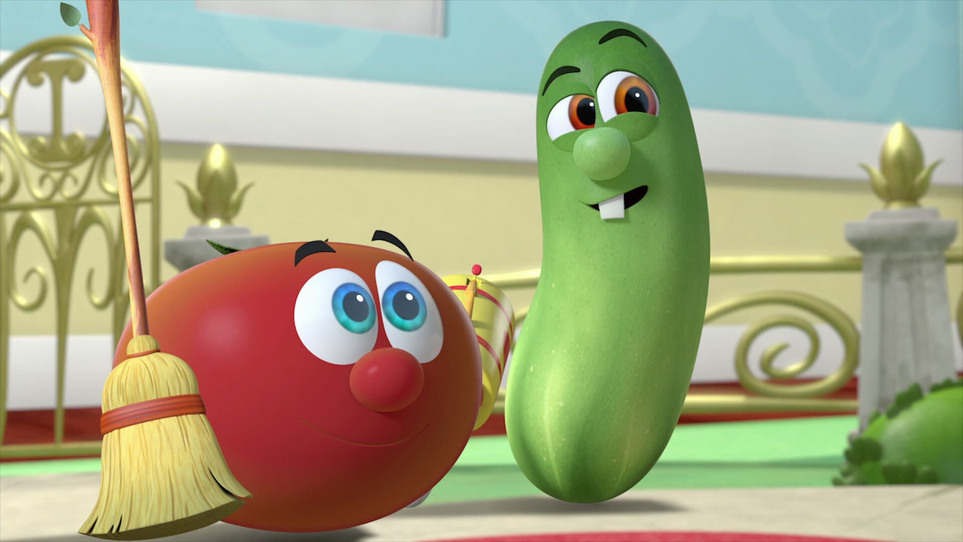 VeggieTales in the House background