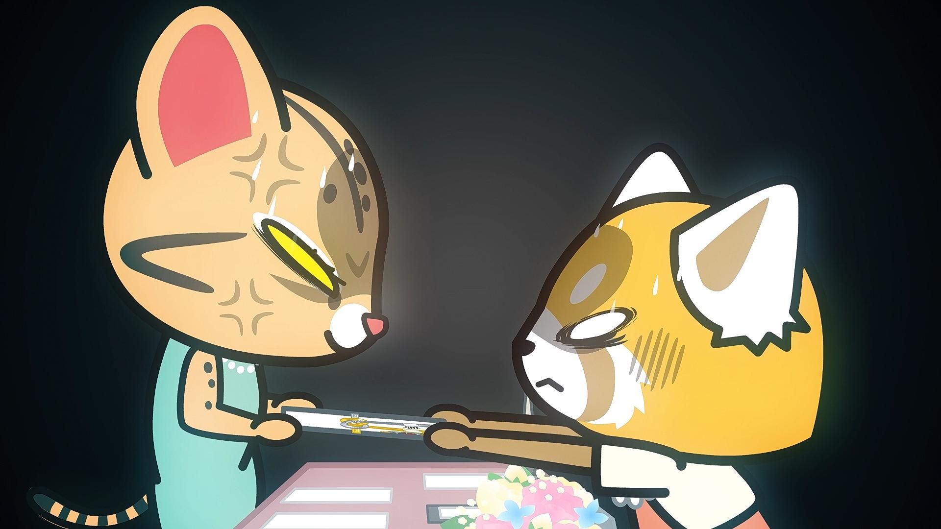 Aggretsuko background