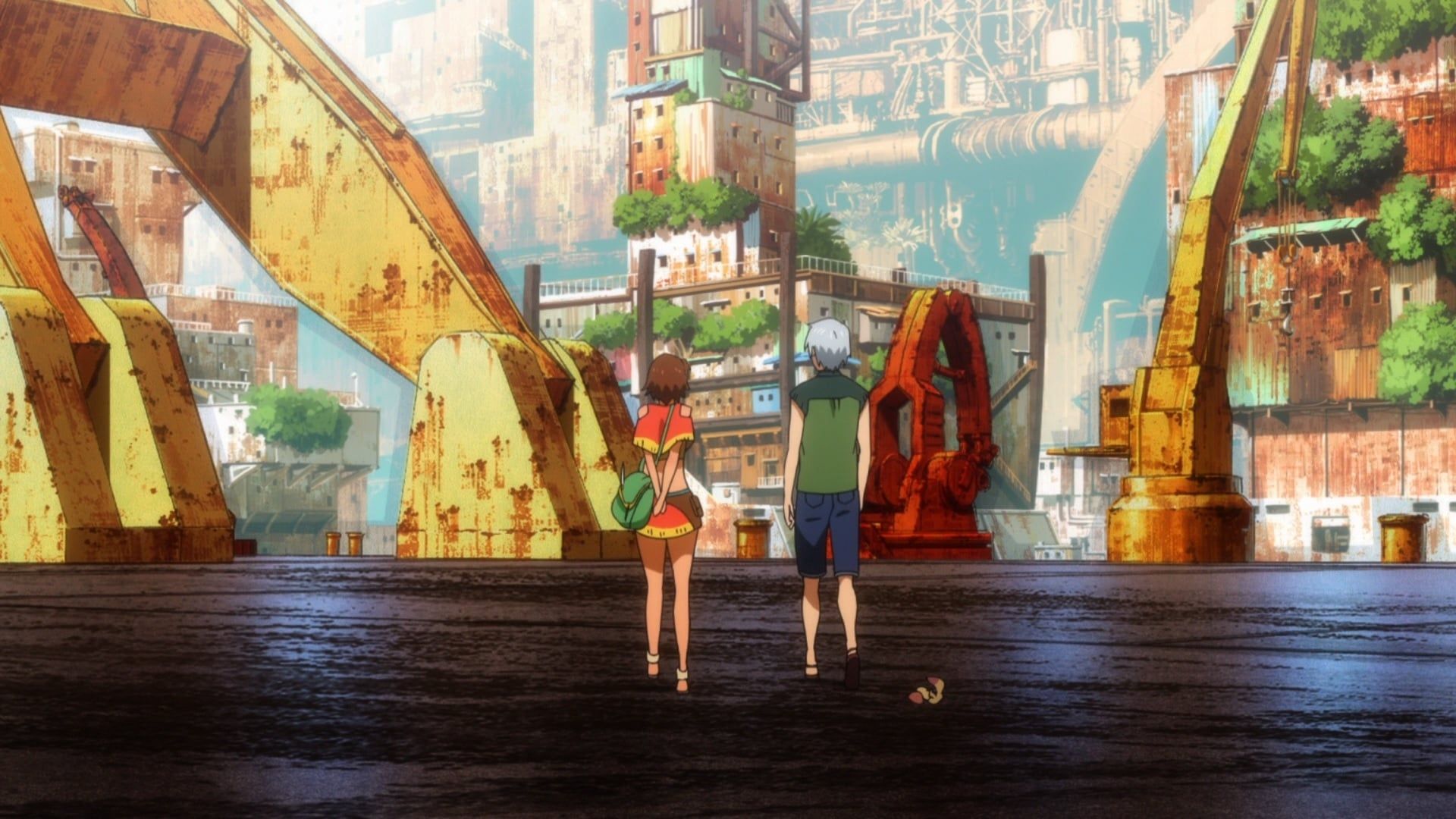 Gargantia on the Verdurous Planet background