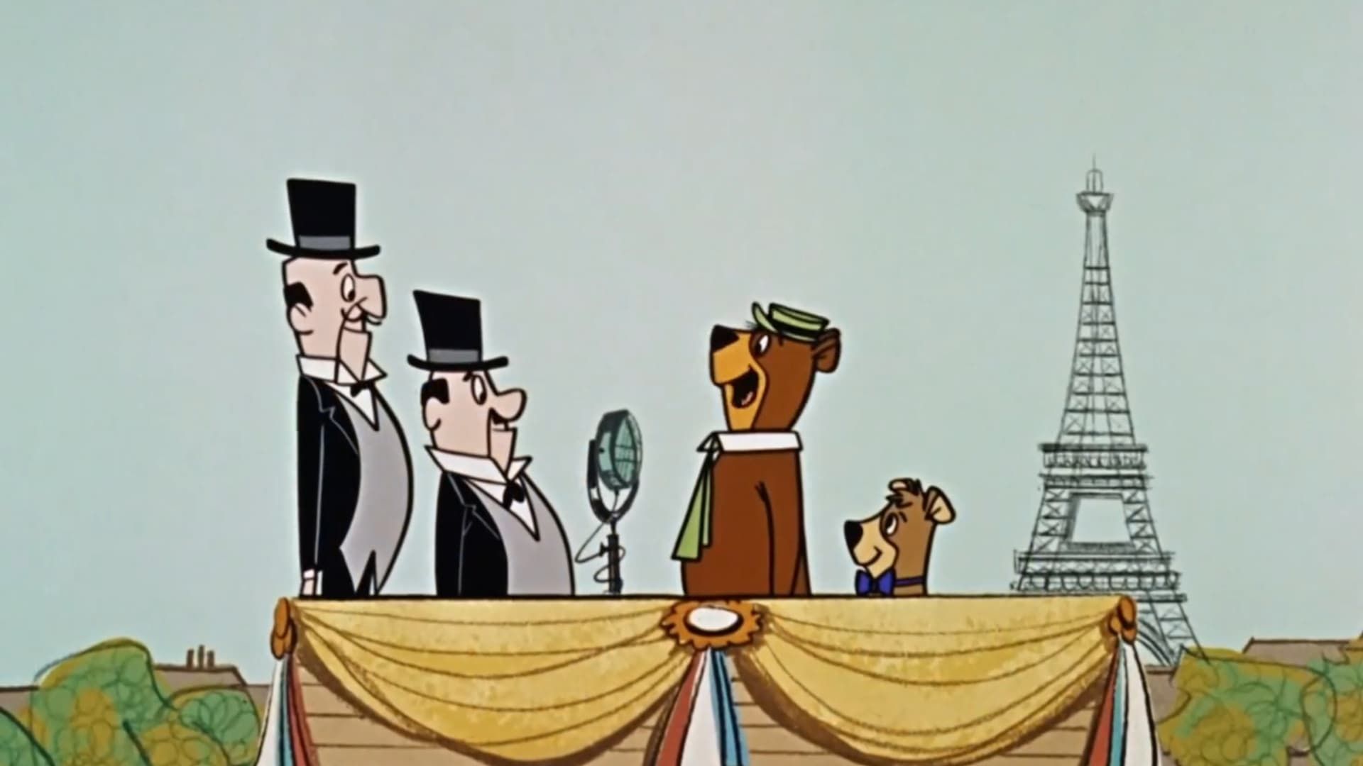 The Yogi Bear Show background