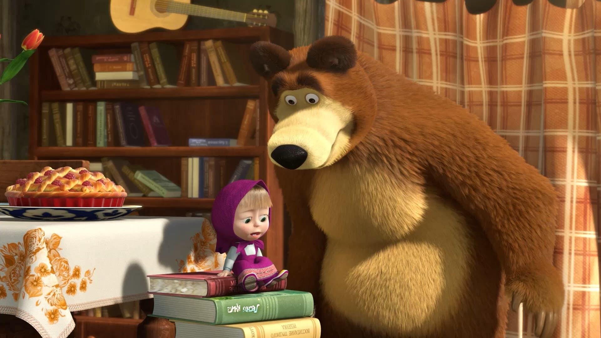 Masha and the Bear background