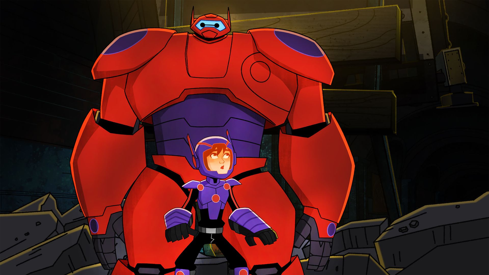 Big Hero 6: The Series background