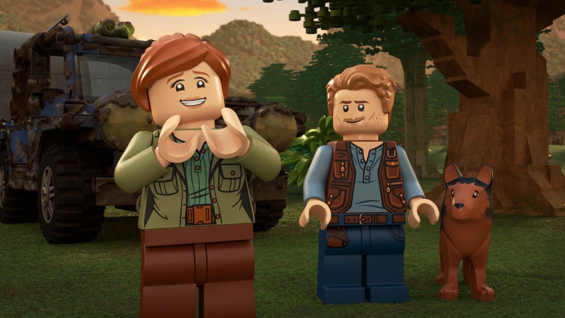 Lego Jurassic World: Legend of Isla Nublar background