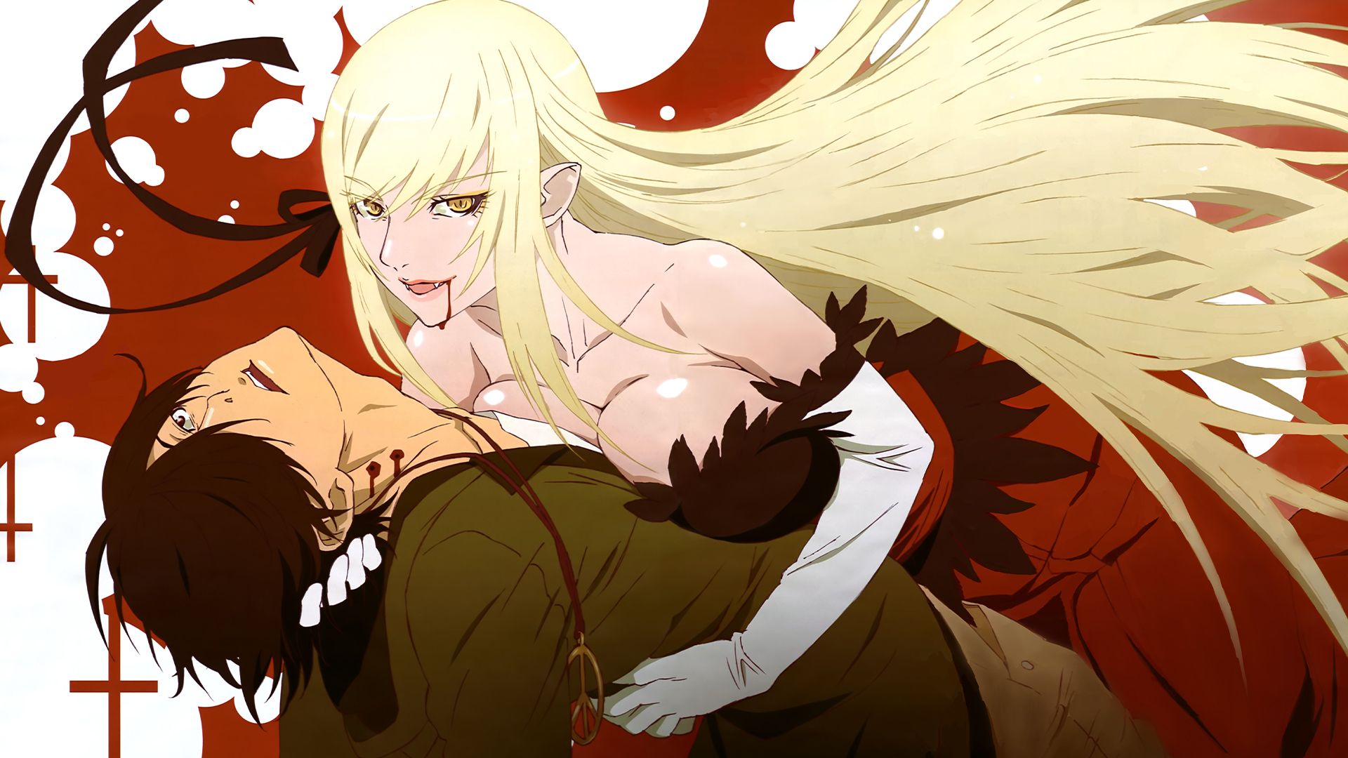 Kizumonogatari Part 2: Nekketsu background