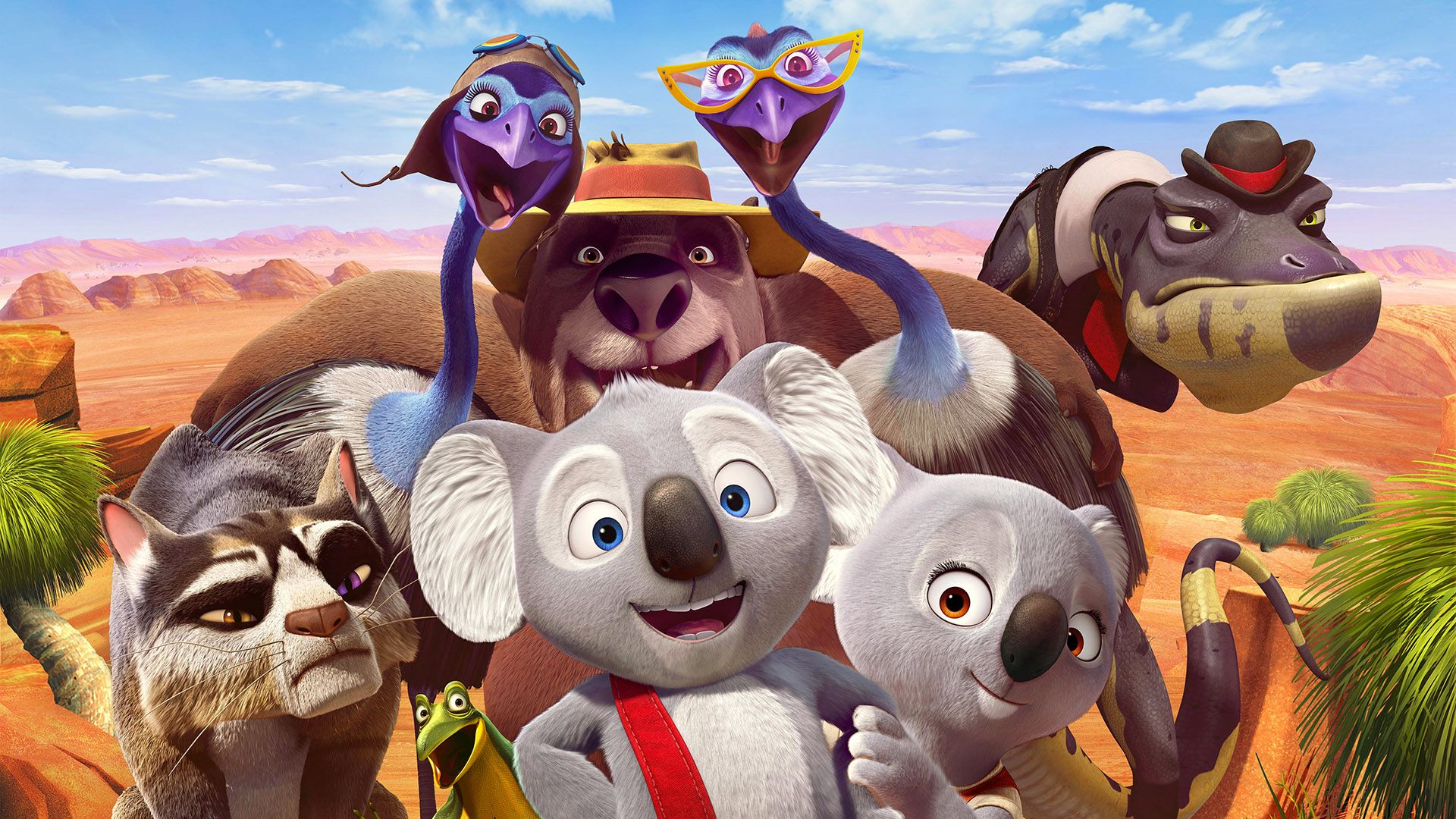 Blinky Bill the Movie background