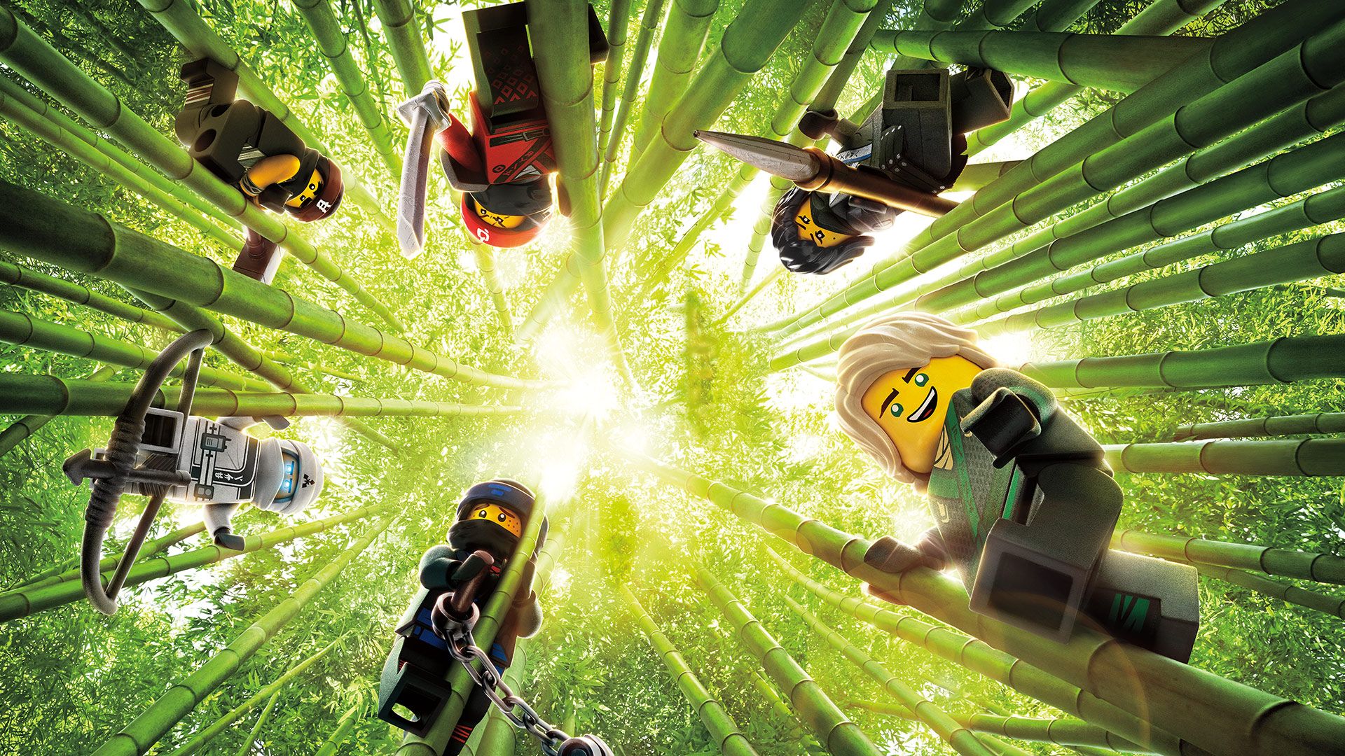 The Lego Ninjago Movie background