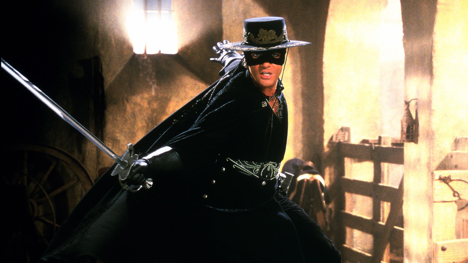 The Mask of Zorro background