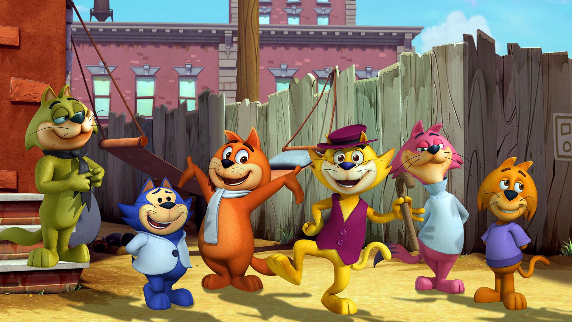 Top Cat Begins background