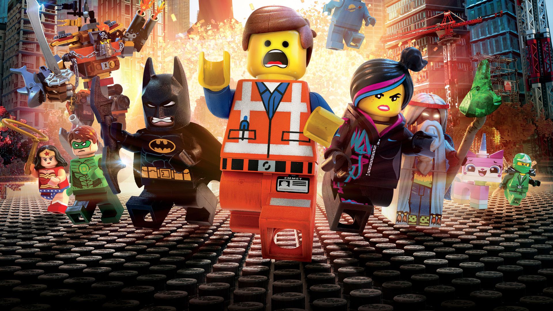 The Lego Movie background