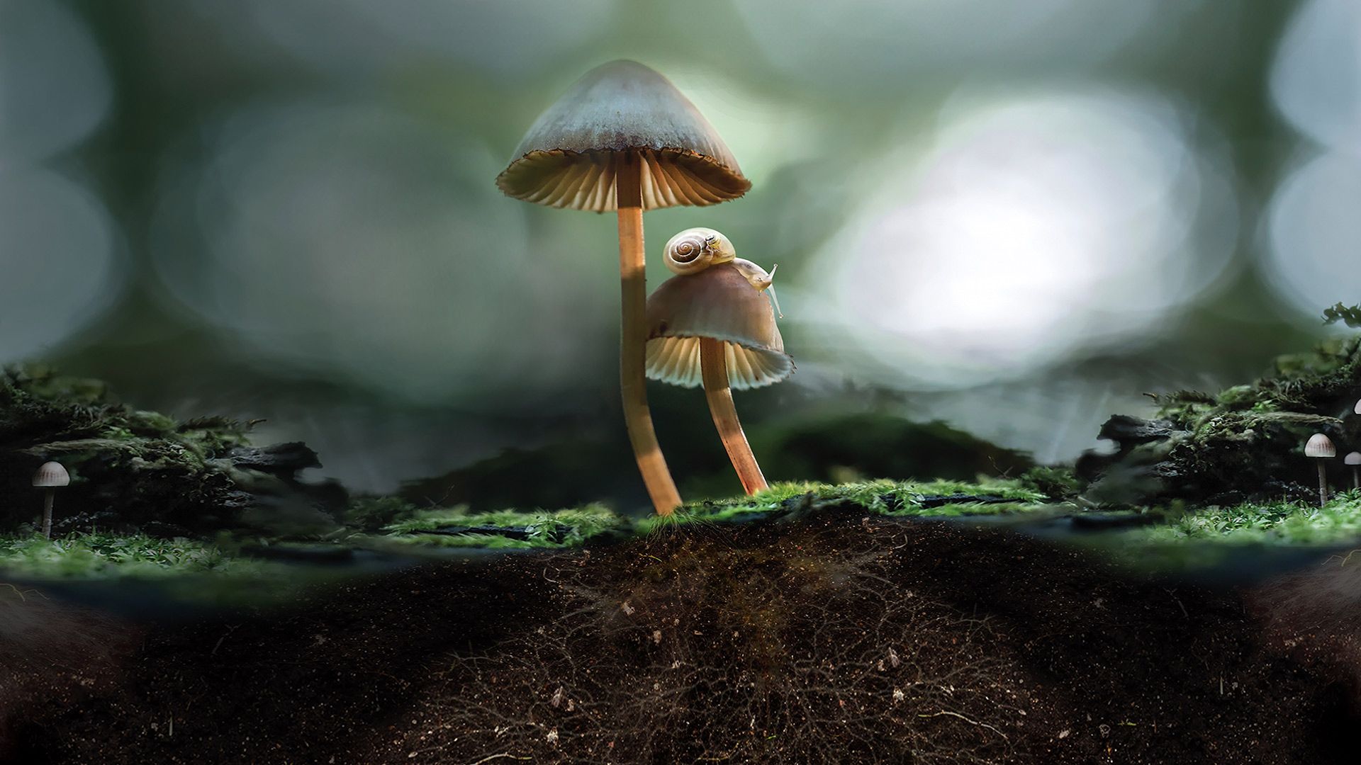 Fantastic Fungi background